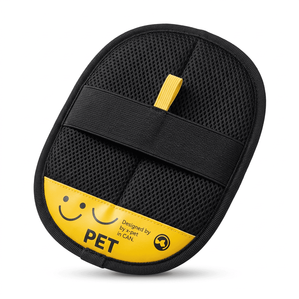 Pet Grooming Glove – Gentle Hair Removal with Reusable Lint Roller — for dogs and cats