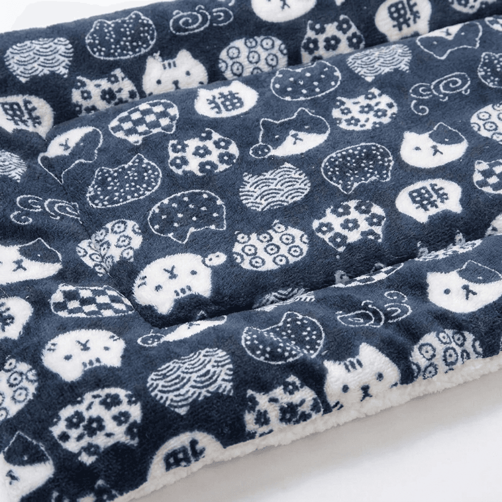Flannel Pet Sleeping Mat – Cozy Warmth with Soft Breathable Fabric — for cats — view 3 of 5