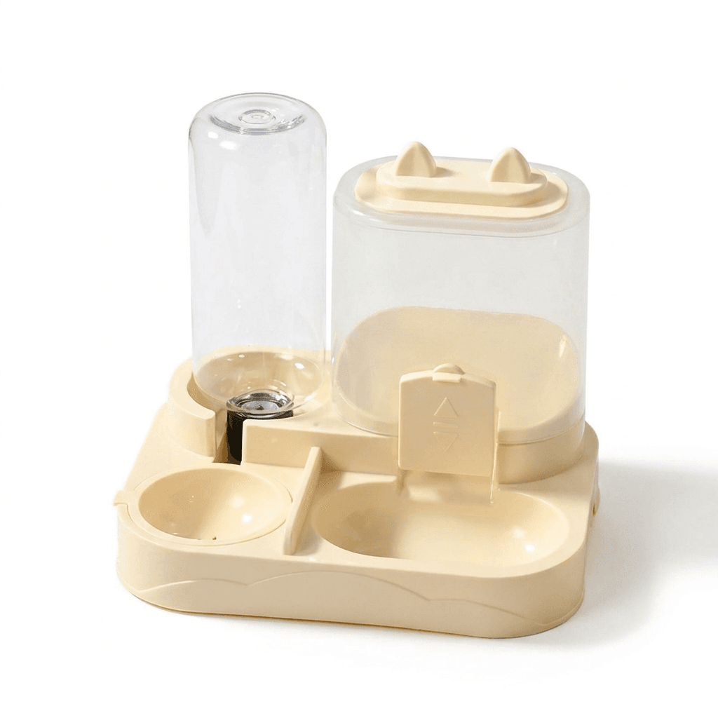 Automatic Pet Feeder & Water Dispenser – Large Capacity Food Station — for cats — view 7 of 7