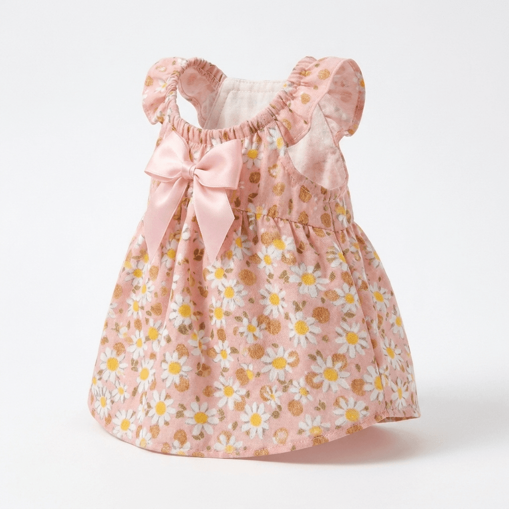 Floral Pet Dress – Lightweight Summer Comfort for Small Dogs — for cats — view 2 of 6