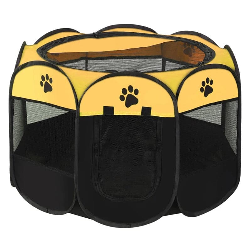 Folding Pet Playpen – Portable Outdoor Shelter with Durable Oxford Fabric — for dogs — view 8 of 8