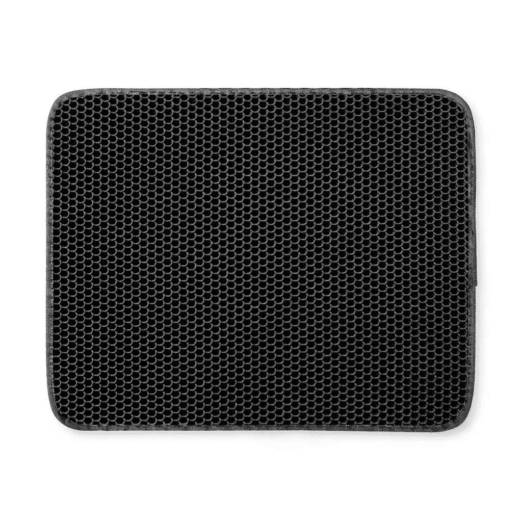 Double-Layer Cat Litter Mat – Easy-Clean Silicone Design — view 5 of 6