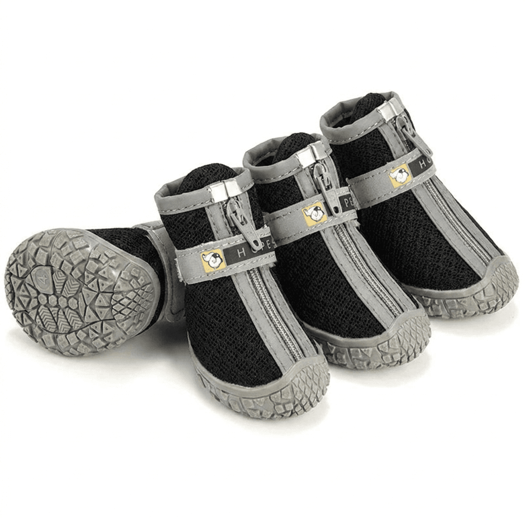 Dog Boots – Paw Comfort with Non-Slip Plush-Lined Protection