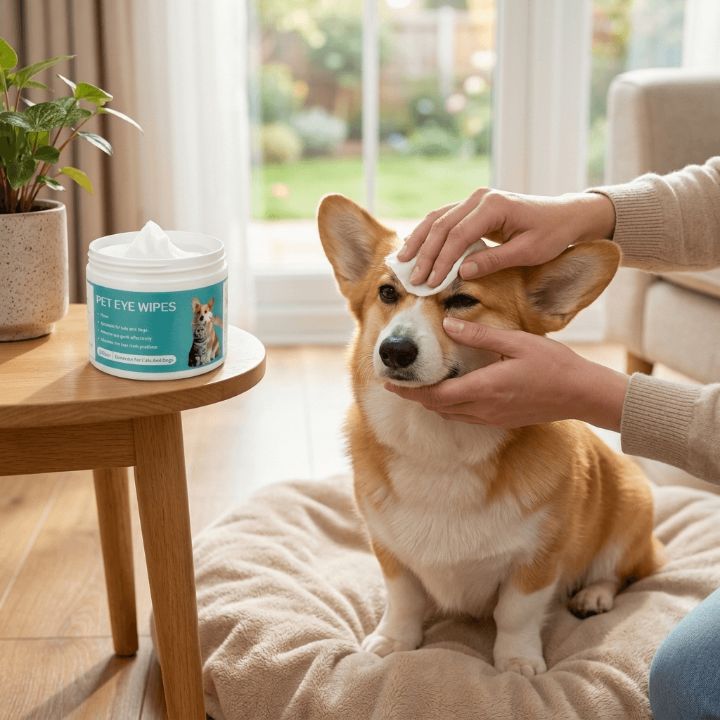 Pet Eye Cleaning Wipes – Gentle Daily Care with Soft Wet Tissues — for dogs and cats — view 4 of 5