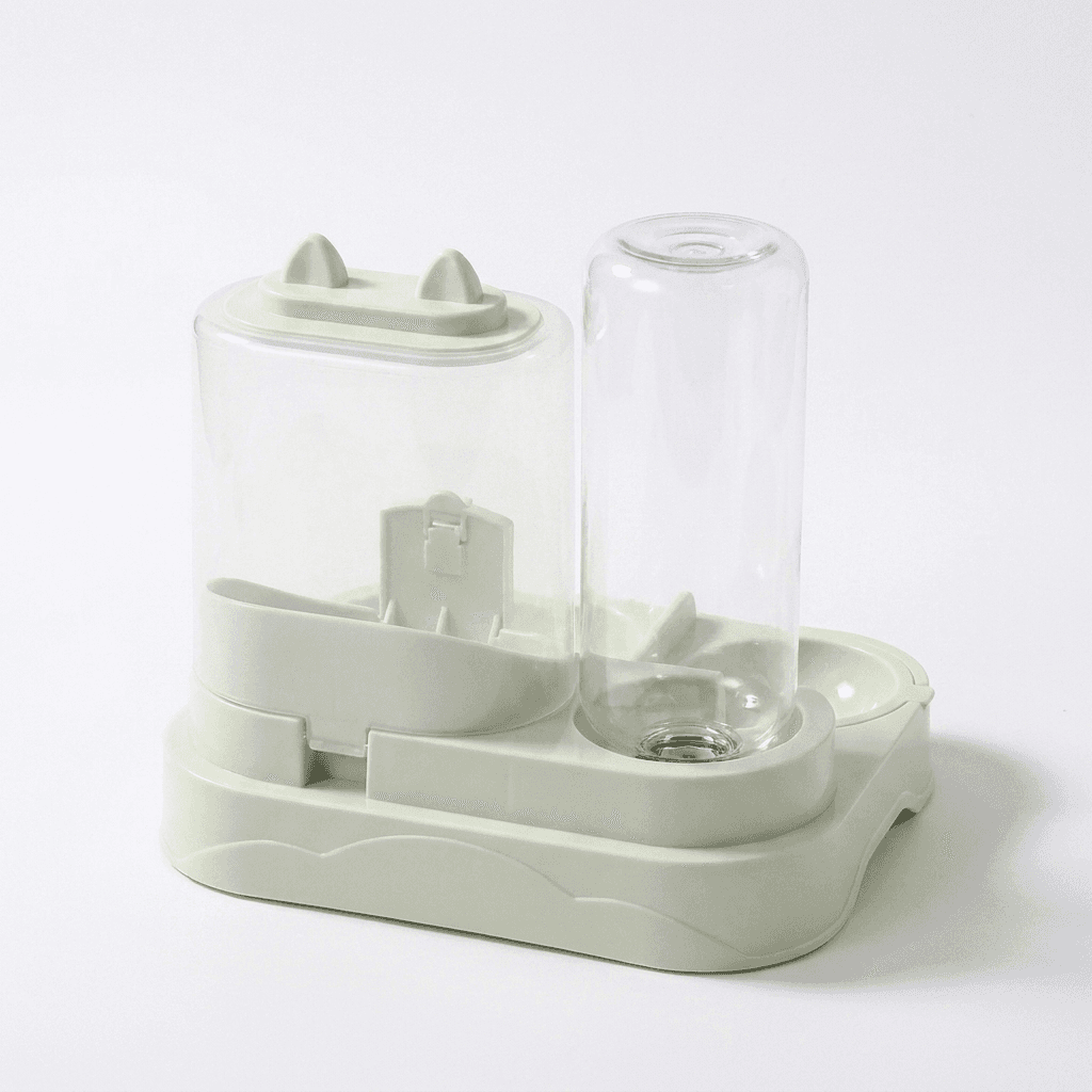 Automatic Pet Feeder & Water Dispenser – Large Capacity Food Station — for cats — view 2 of 7