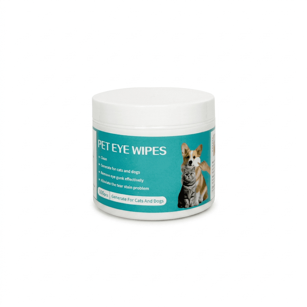 Pet Eye Cleaning Wipes – Gentle Daily Care with Soft Wet Tissues — for dogs and cats