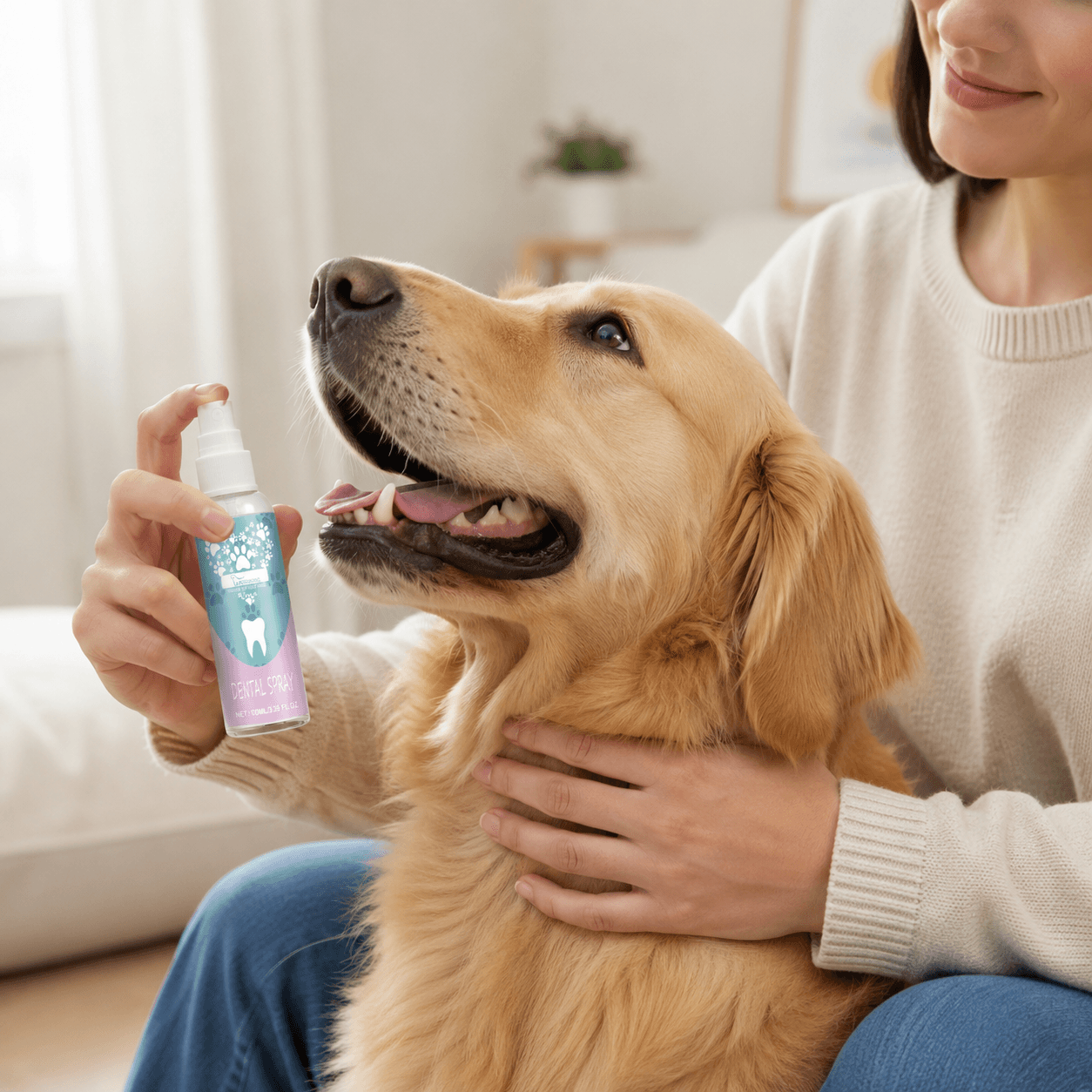 Pet Oral Care Spray – Fresh Breath with Easy-to-Use Fine Mist — for dogs and cats — view 3 of 5