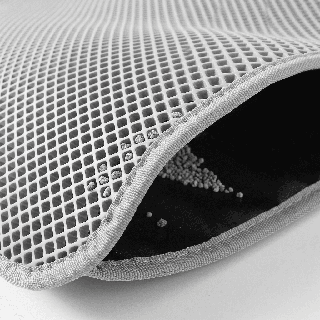 Double-Layer Cat Litter Mat – Easy-Clean Silicone Design — view 2 of 6