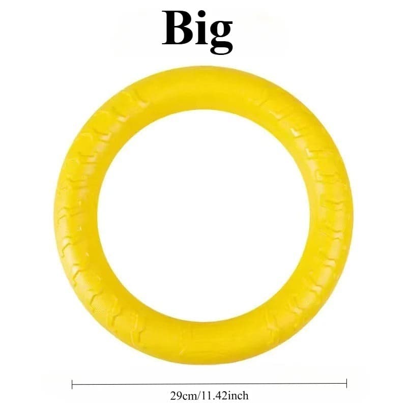 Dog Flying Ring Toy – Active Fetch Fun with Durable Rubber Design — view 8 of 8